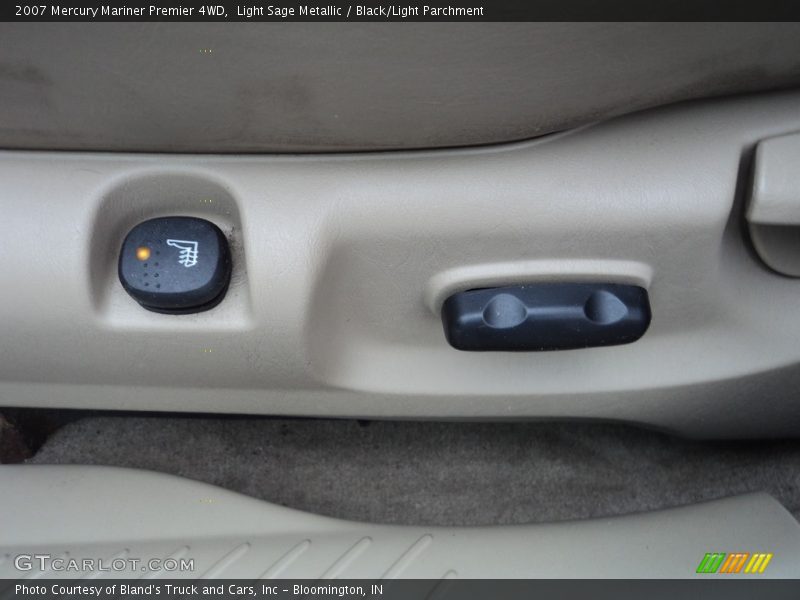 Light Sage Metallic / Black/Light Parchment 2007 Mercury Mariner Premier 4WD