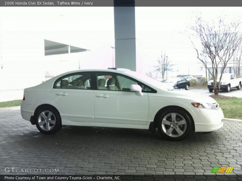 Taffeta White / Ivory 2006 Honda Civic EX Sedan
