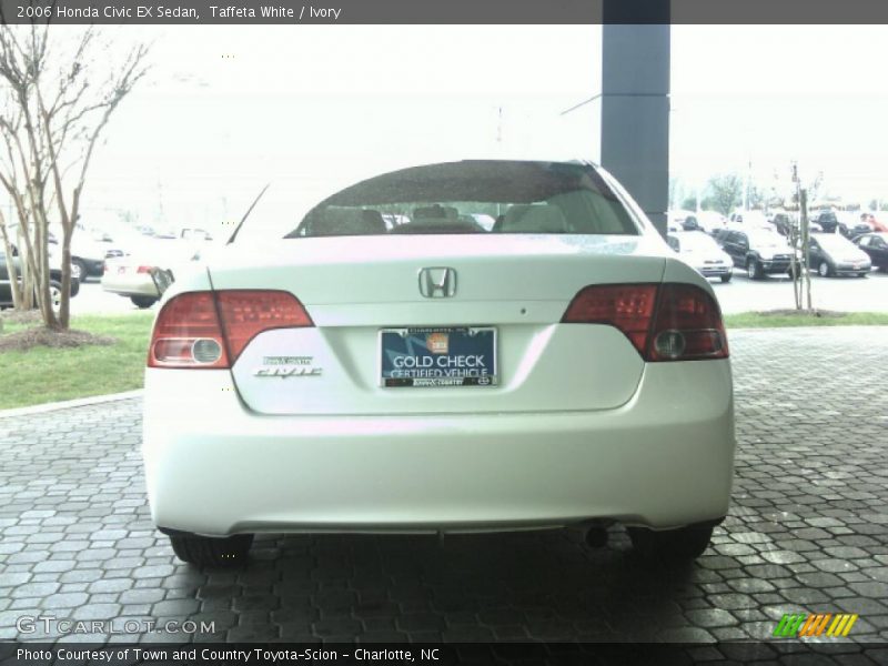 Taffeta White / Ivory 2006 Honda Civic EX Sedan
