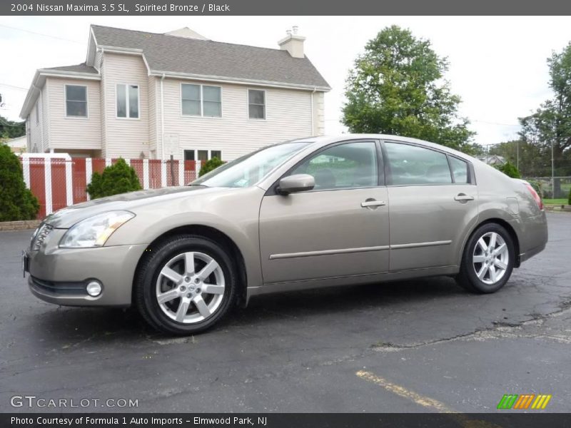 Spirited Bronze / Black 2004 Nissan Maxima 3.5 SL