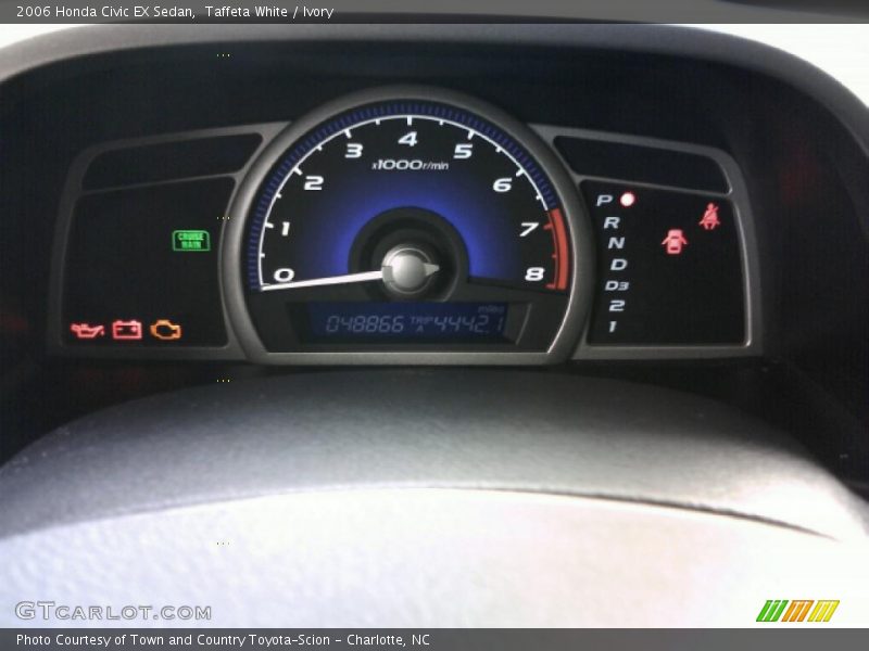 Taffeta White / Ivory 2006 Honda Civic EX Sedan