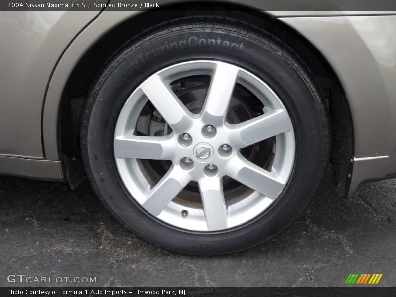 Spirited Bronze / Black 2004 Nissan Maxima 3.5 SL