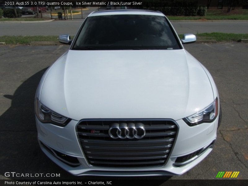 Ice Silver Metallic / Black/Lunar Silver 2013 Audi S5 3.0 TFSI quattro Coupe