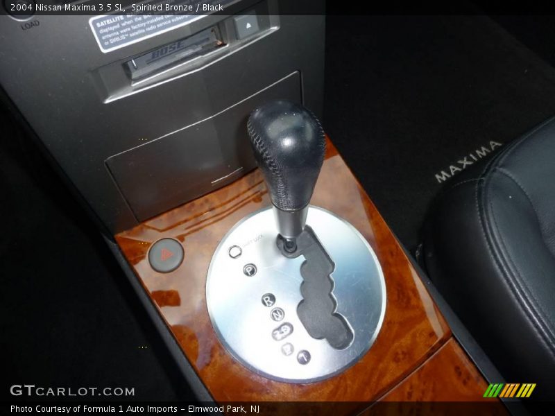 Spirited Bronze / Black 2004 Nissan Maxima 3.5 SL