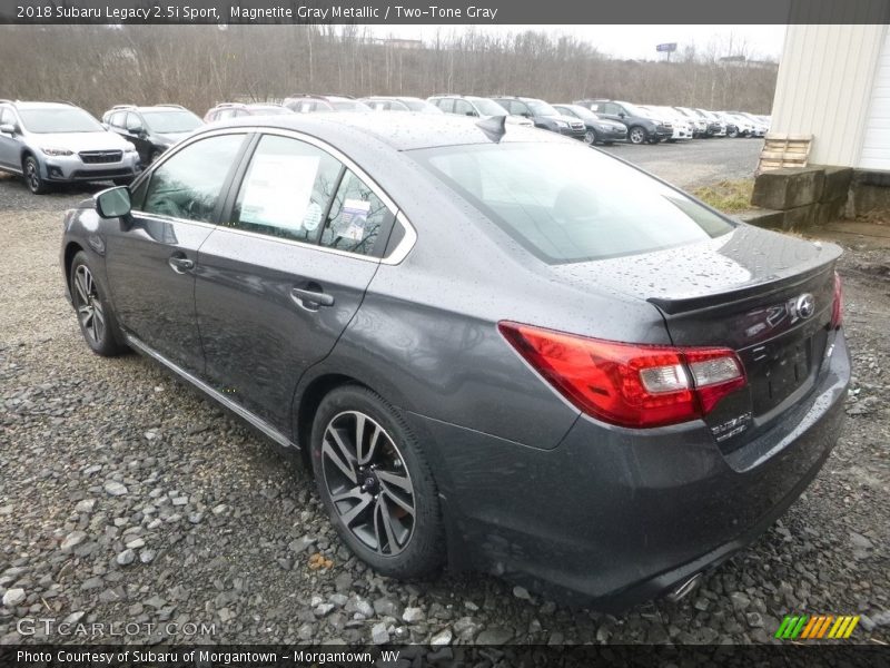 Magnetite Gray Metallic / Two-Tone Gray 2018 Subaru Legacy 2.5i Sport