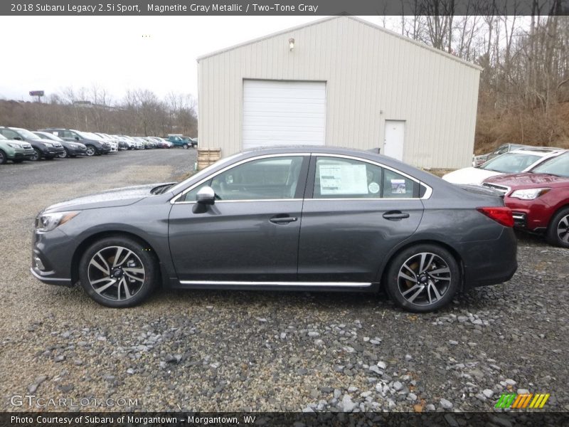 Magnetite Gray Metallic / Two-Tone Gray 2018 Subaru Legacy 2.5i Sport