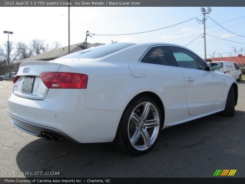 Ice Silver Metallic / Black/Lunar Silver 2013 Audi S5 3.0 TFSI quattro Coupe