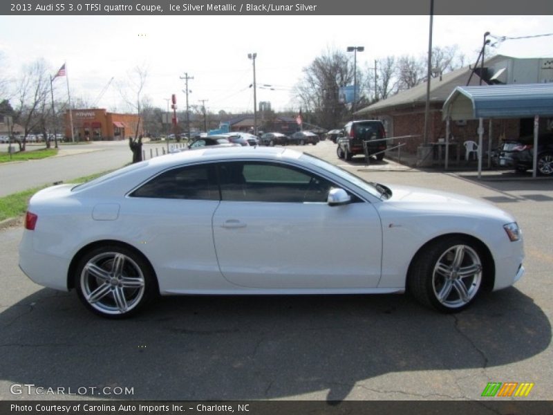 Ice Silver Metallic / Black/Lunar Silver 2013 Audi S5 3.0 TFSI quattro Coupe