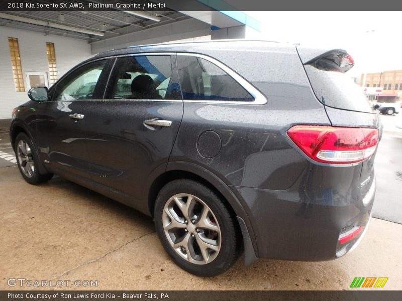 Platinum Graphite / Merlot 2018 Kia Sorento SX AWD