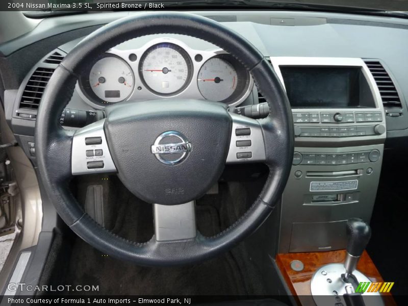 Spirited Bronze / Black 2004 Nissan Maxima 3.5 SL