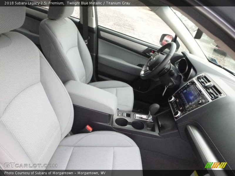 Twilight Blue Metallic / Titanium Gray 2018 Subaru Legacy 2.5i Premium