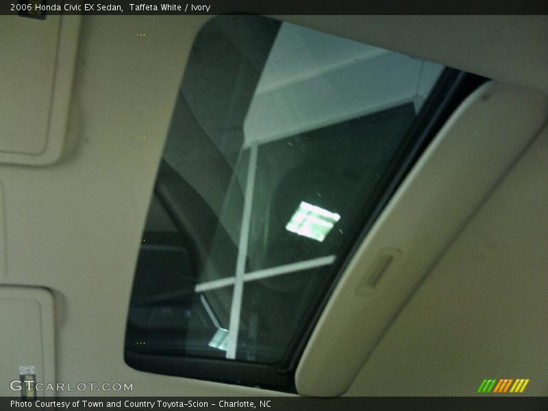 Taffeta White / Ivory 2006 Honda Civic EX Sedan