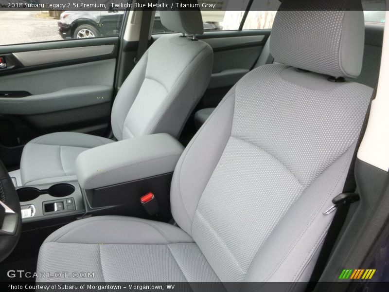 Twilight Blue Metallic / Titanium Gray 2018 Subaru Legacy 2.5i Premium