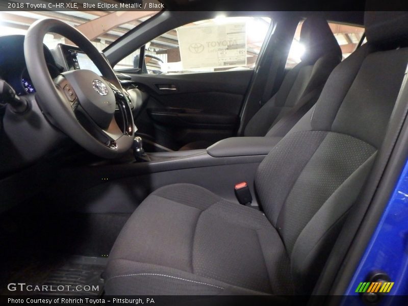 Blue Eclipse Metallic / Black 2018 Toyota C-HR XLE