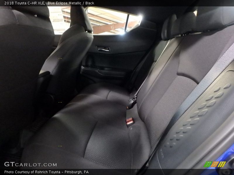 Blue Eclipse Metallic / Black 2018 Toyota C-HR XLE
