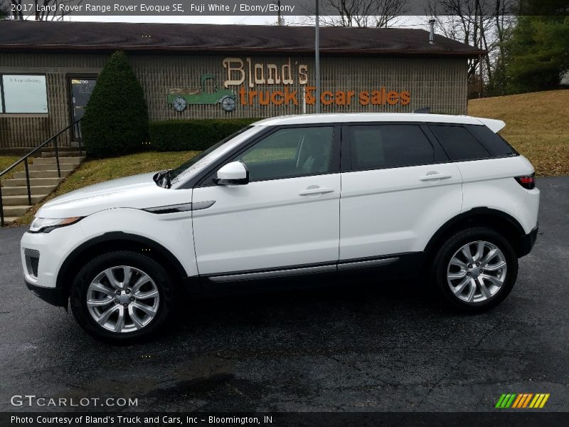 Fuji White / Ebony/Ebony 2017 Land Rover Range Rover Evoque SE