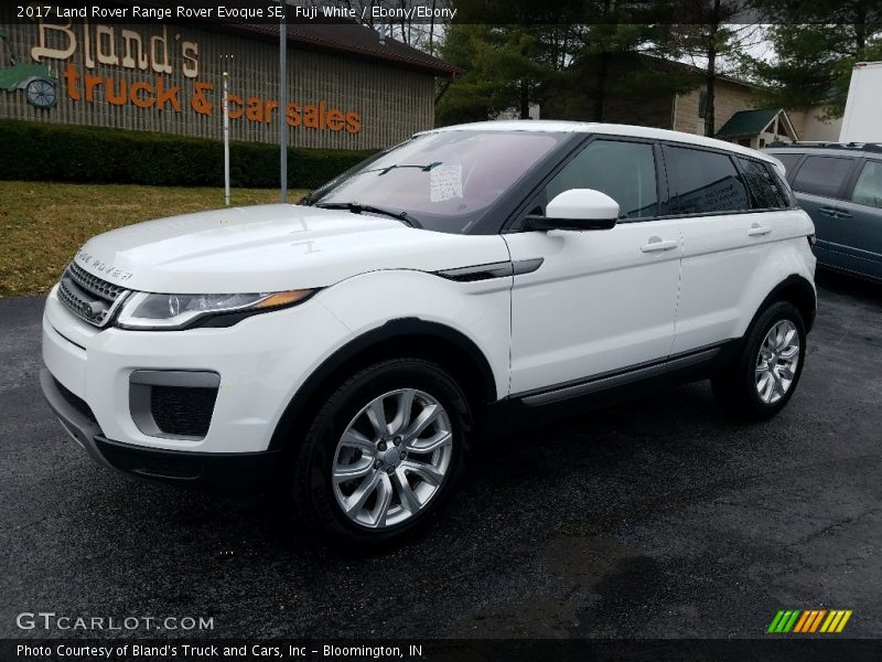 Fuji White / Ebony/Ebony 2017 Land Rover Range Rover Evoque SE