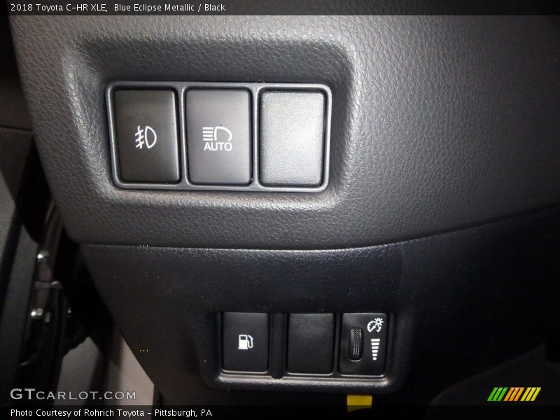 Blue Eclipse Metallic / Black 2018 Toyota C-HR XLE