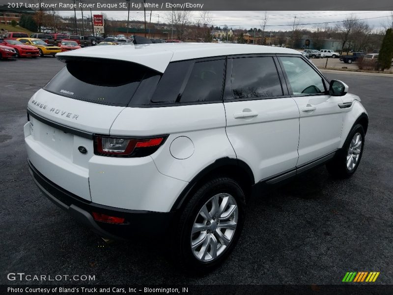 Fuji White / Ebony/Ebony 2017 Land Rover Range Rover Evoque SE