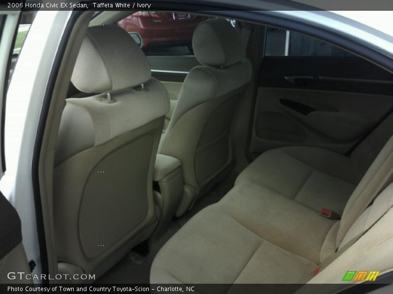 Taffeta White / Ivory 2006 Honda Civic EX Sedan