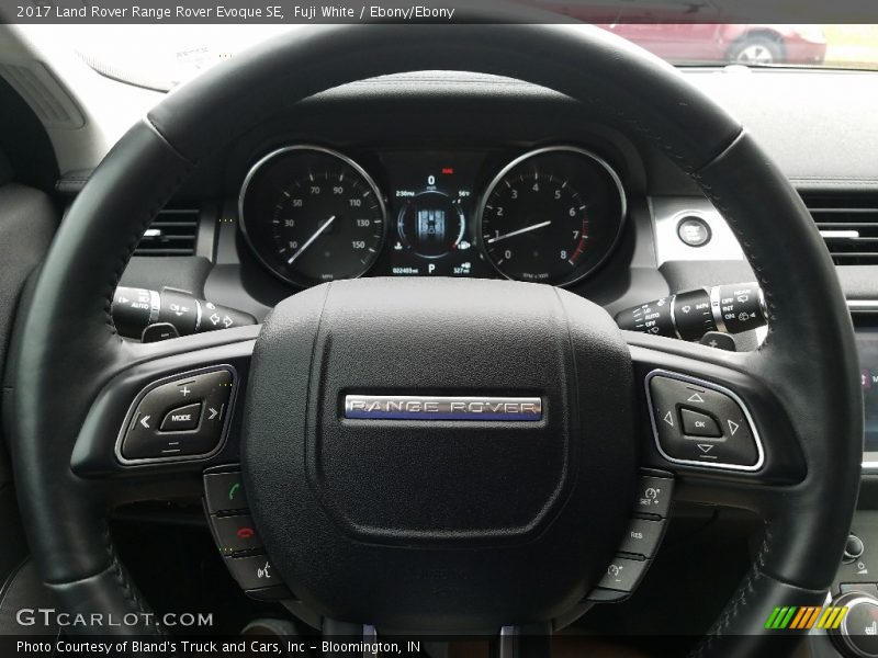 Fuji White / Ebony/Ebony 2017 Land Rover Range Rover Evoque SE