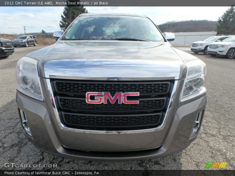 Mocha Steel Metallic / Jet Black 2012 GMC Terrain SLE AWD