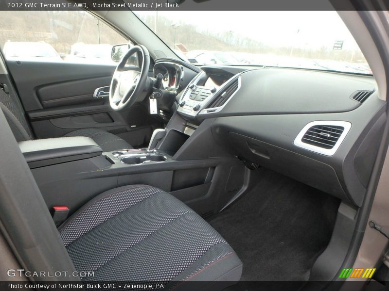 Mocha Steel Metallic / Jet Black 2012 GMC Terrain SLE AWD