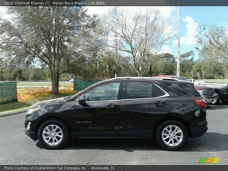 Mosaic Black Metallic / Jet Black 2018 Chevrolet Equinox LT