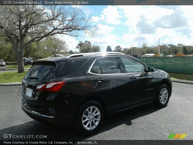 Mosaic Black Metallic / Jet Black 2018 Chevrolet Equinox LT