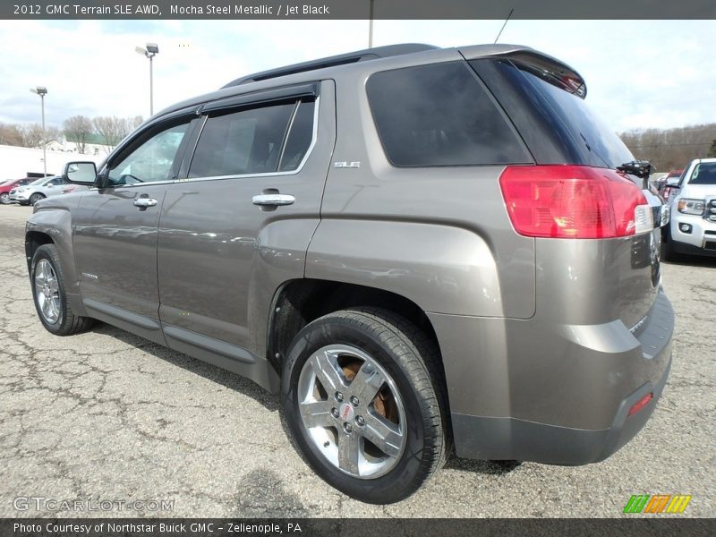Mocha Steel Metallic / Jet Black 2012 GMC Terrain SLE AWD