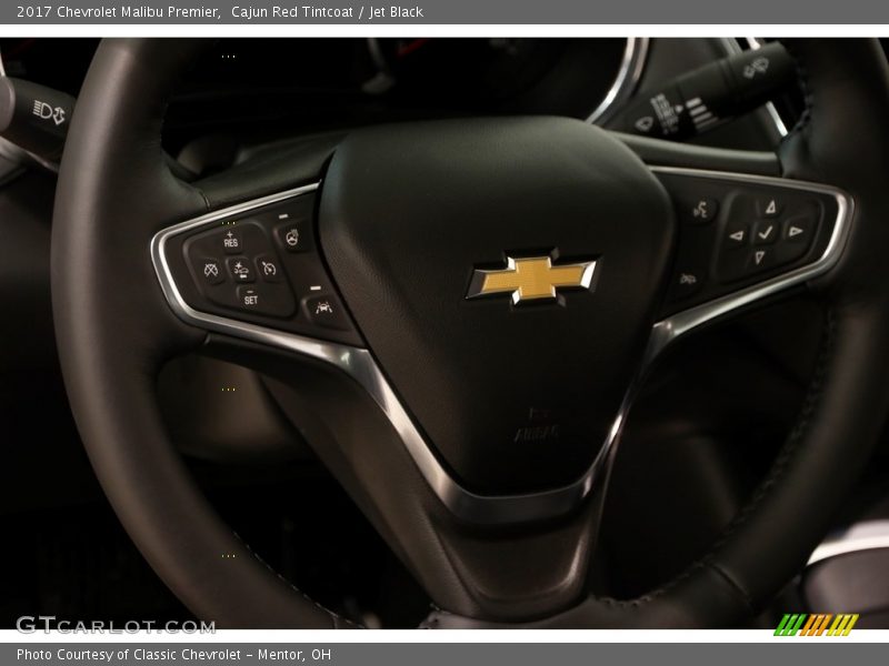 Cajun Red Tintcoat / Jet Black 2017 Chevrolet Malibu Premier