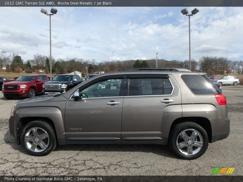 Mocha Steel Metallic / Jet Black 2012 GMC Terrain SLE AWD