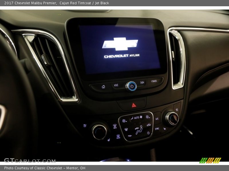 Cajun Red Tintcoat / Jet Black 2017 Chevrolet Malibu Premier