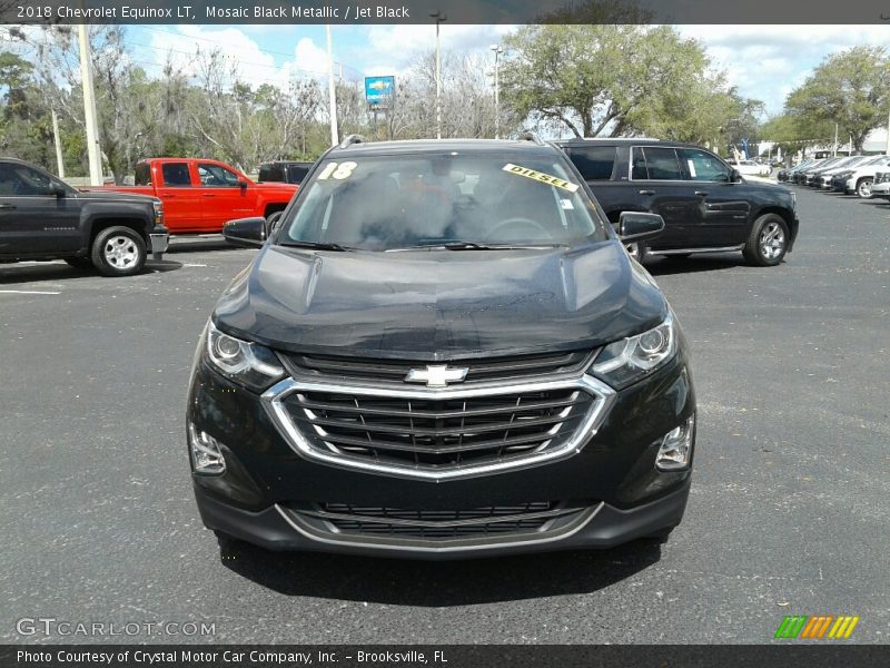 Mosaic Black Metallic / Jet Black 2018 Chevrolet Equinox LT
