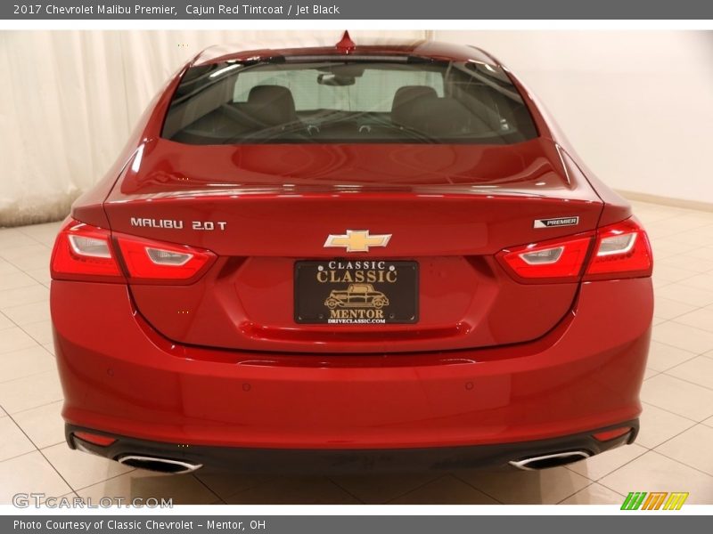 Cajun Red Tintcoat / Jet Black 2017 Chevrolet Malibu Premier