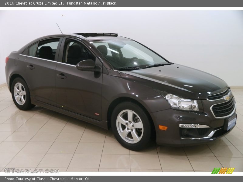 Tungsten Metallic / Jet Black 2016 Chevrolet Cruze Limited LT