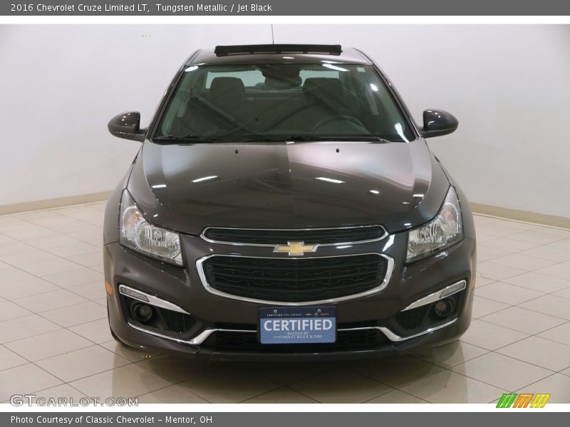 Tungsten Metallic / Jet Black 2016 Chevrolet Cruze Limited LT