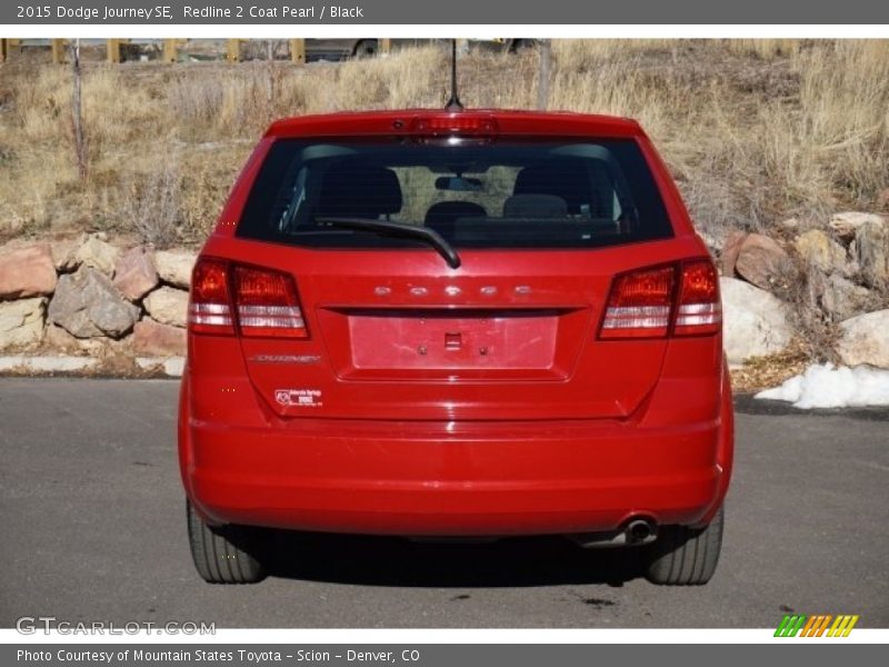 Redline 2 Coat Pearl / Black 2015 Dodge Journey SE