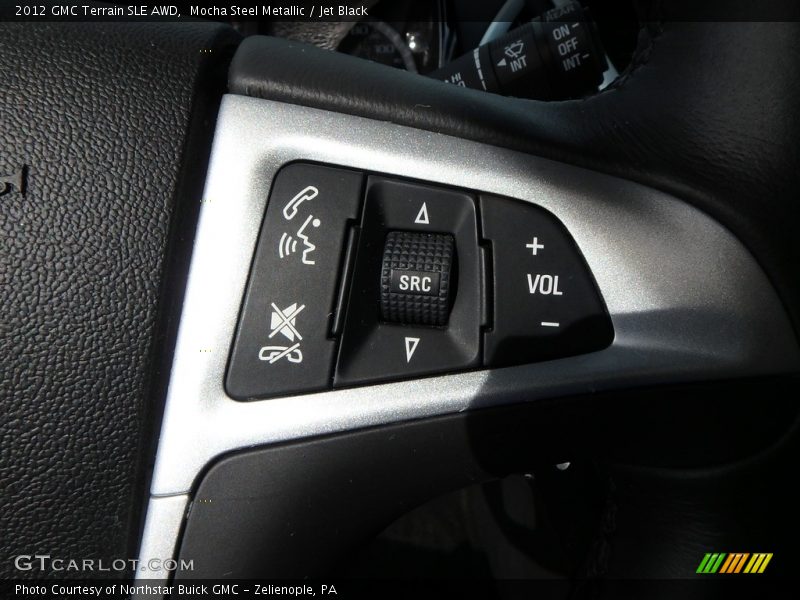Mocha Steel Metallic / Jet Black 2012 GMC Terrain SLE AWD