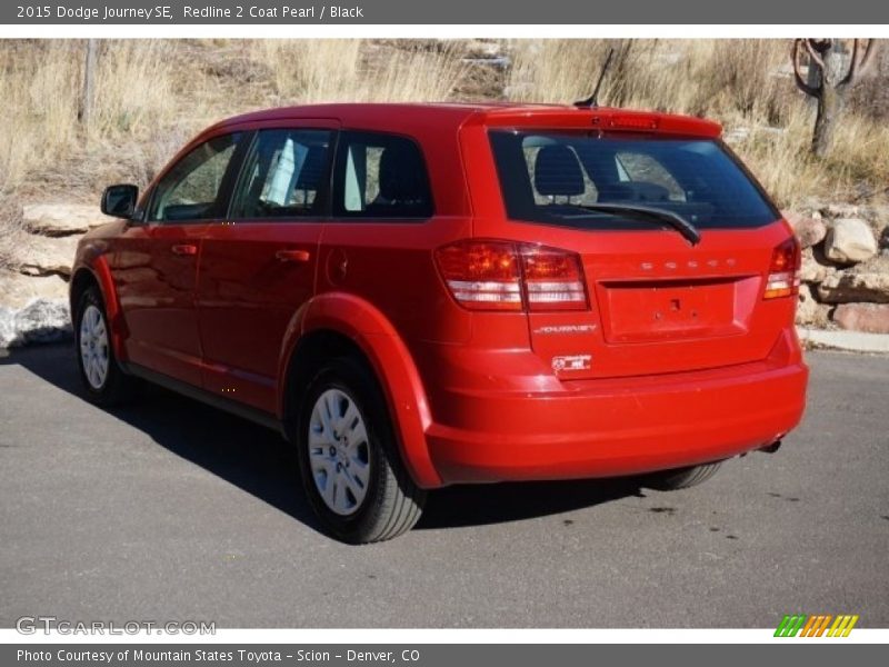 Redline 2 Coat Pearl / Black 2015 Dodge Journey SE