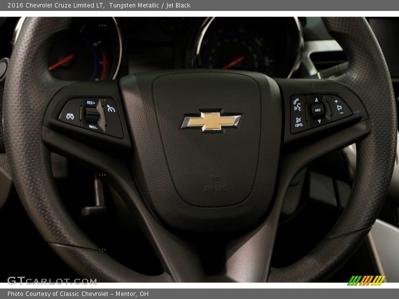 Tungsten Metallic / Jet Black 2016 Chevrolet Cruze Limited LT