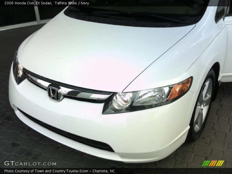 Taffeta White / Ivory 2006 Honda Civic EX Sedan