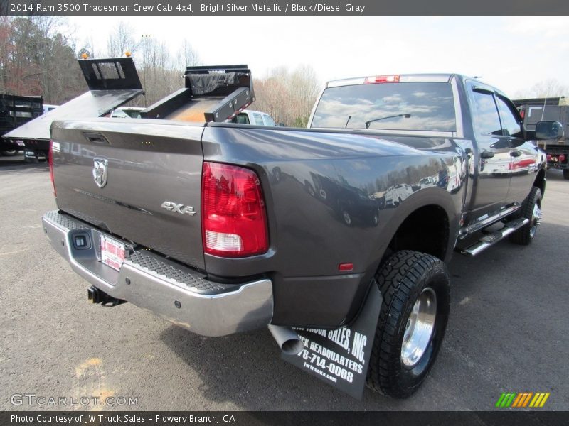 Bright Silver Metallic / Black/Diesel Gray 2014 Ram 3500 Tradesman Crew Cab 4x4