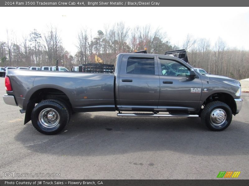 Bright Silver Metallic / Black/Diesel Gray 2014 Ram 3500 Tradesman Crew Cab 4x4