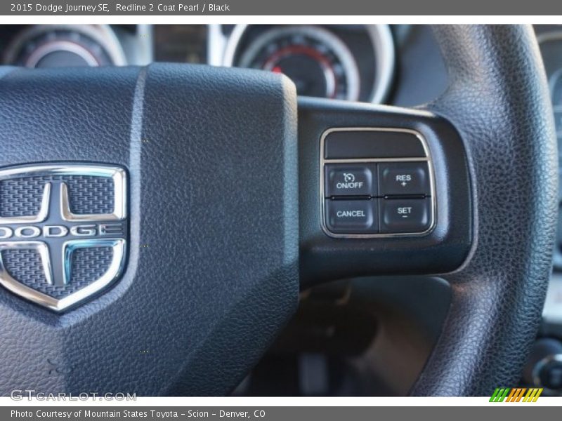 Redline 2 Coat Pearl / Black 2015 Dodge Journey SE