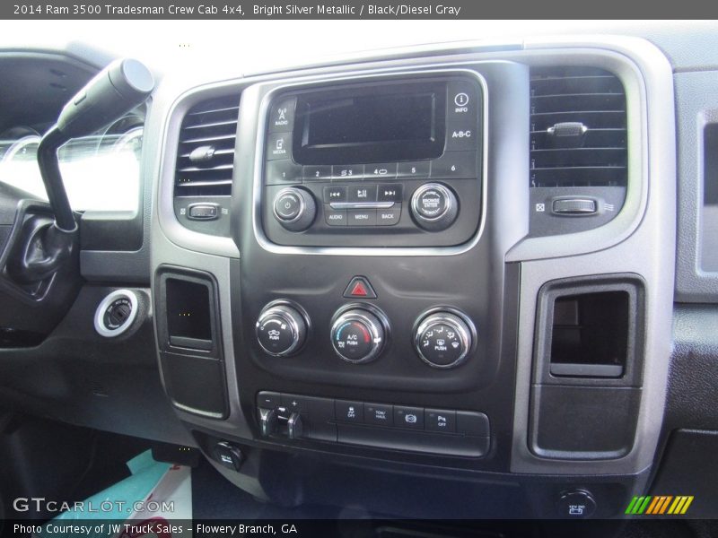 Bright Silver Metallic / Black/Diesel Gray 2014 Ram 3500 Tradesman Crew Cab 4x4