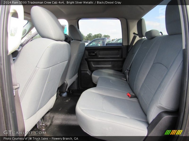 Bright Silver Metallic / Black/Diesel Gray 2014 Ram 3500 Tradesman Crew Cab 4x4