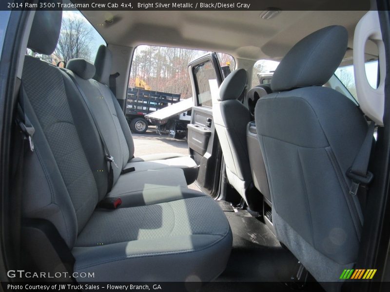 Bright Silver Metallic / Black/Diesel Gray 2014 Ram 3500 Tradesman Crew Cab 4x4