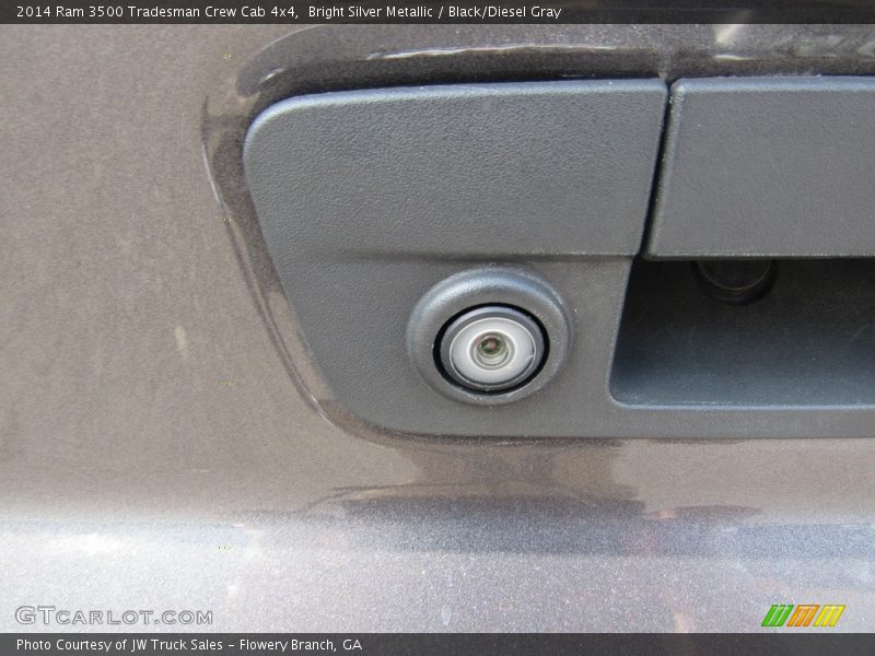 Bright Silver Metallic / Black/Diesel Gray 2014 Ram 3500 Tradesman Crew Cab 4x4