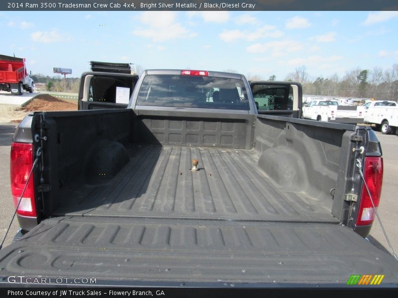 Bright Silver Metallic / Black/Diesel Gray 2014 Ram 3500 Tradesman Crew Cab 4x4